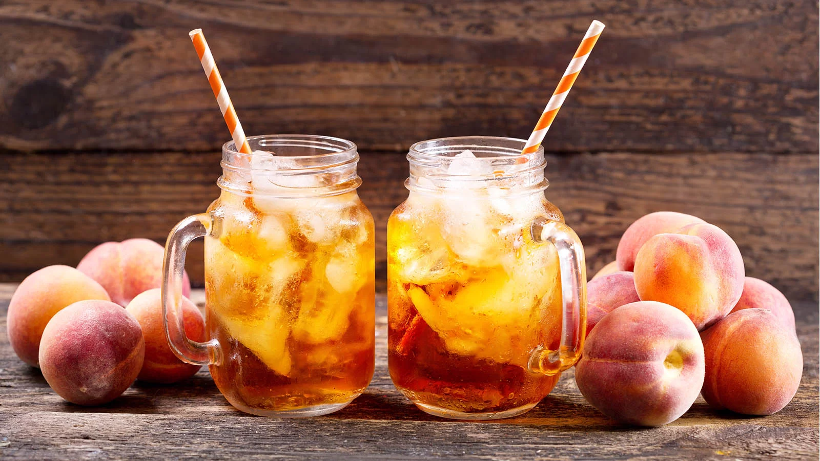 Имбирно-персиковая газировка